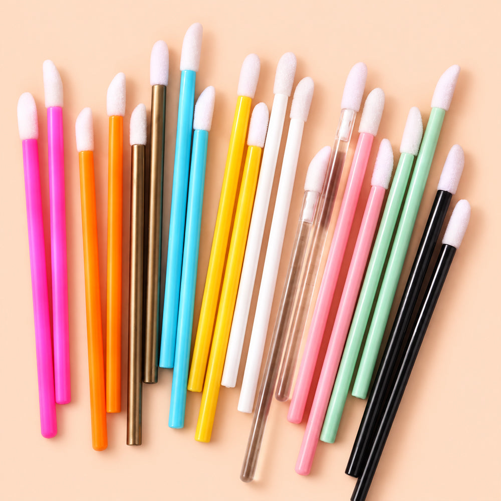Disposable lip brush