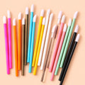Disposable lip brush