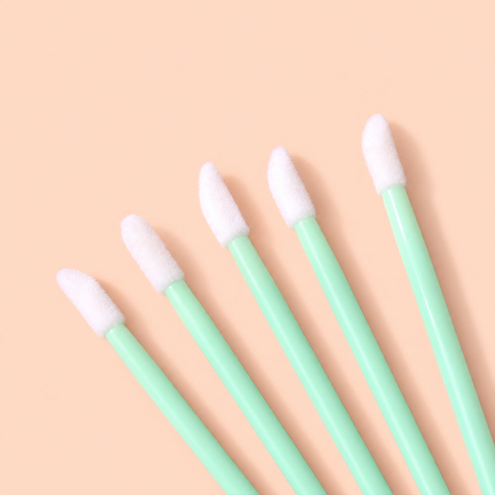 Disposable lip brush
