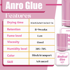 🧡🧡5ml 0.5s medical lash glue G4 🌹